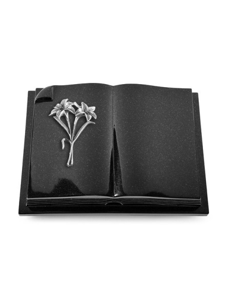 Grabbuch Livre Auris/Indisch Black Lilie (Alu) 50x40