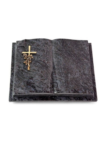 Grabbuch Livre Auris/Orion Kreuz/Rosen (Bronze) 50x40