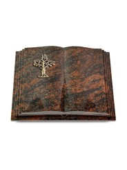 Grabbuch Livre Pagina/Aruba Baum 2 (Bronze) 50x40