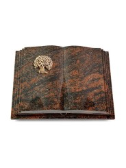 Grabbuch Livre Pagina/Aruba Baum 3 (Bronze) 50x40