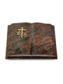 Grabbuch Livre Pagina/Aruba Kreuz 1 (Bronze) 50x40