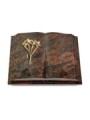 Grabbuch Livre Pagina/Aruba Lilie (Bronze) 50x40
