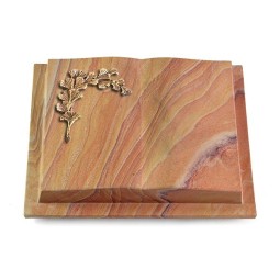 Grabbuch Livre Podest/Rainbow Gingozweig 2 (Bronze)