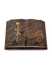 Grabbuch Livre Pagina/Aruba Rose 12 (Bronze) 50x40