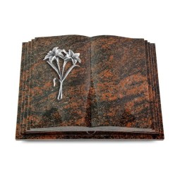 Grabbuch Livre Pagina/Aruba Lilie (Alu) 50x40