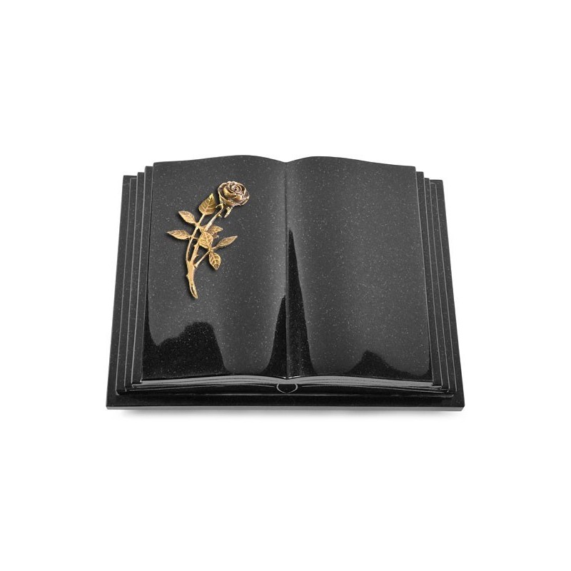 Grabbuch Livre Pagina/Indisch Black Rose 6 (Bronze) 50x40