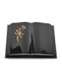 Grabbuch Livre Pagina/Indisch Black Rose 6 (Bronze) 50x40