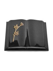 Grabbuch Livre Pagina/Indisch Black Rose 9 (Bronze) 50x40