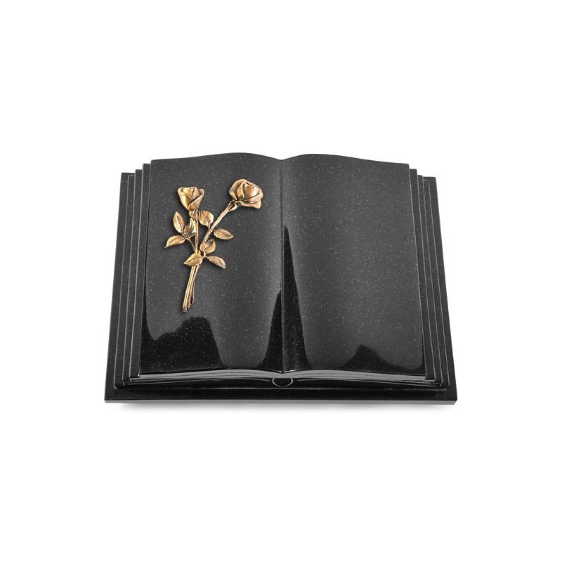 Grabbuch Livre Pagina/Indisch Black Rose 10 (Bronze) 50x40