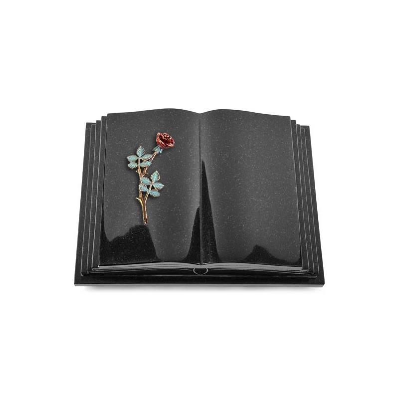 Grabbuch Livre Pagina/Indisch Black Rose 4 (Color) 50x40