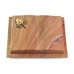 Grabbuch Livre Podest/Rainbow Rose 3 (Bronze)