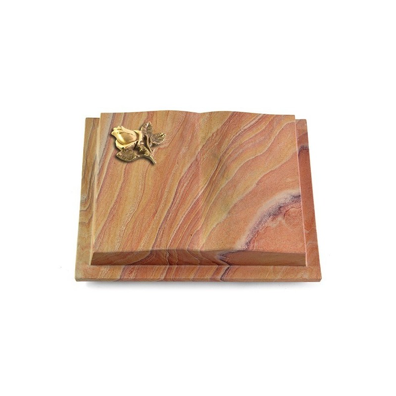 Grabbuch Livre Podest/Rainbow Rose 3 (Bronze)