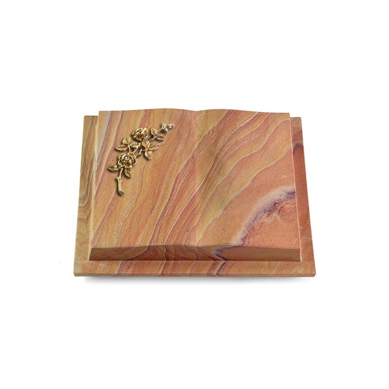 Grabbuch Livre Podest/Rainbow Rose 5 (Bronze)