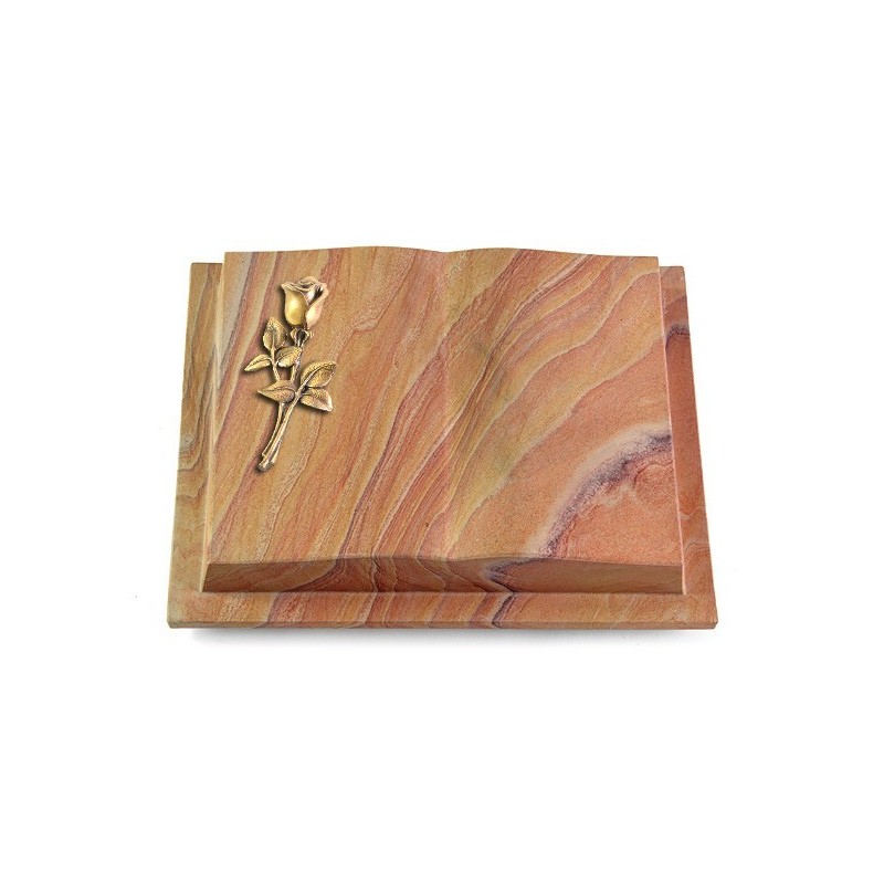 Grabbuch Livre Podest/Rainbow Rose 8 (Bronze)