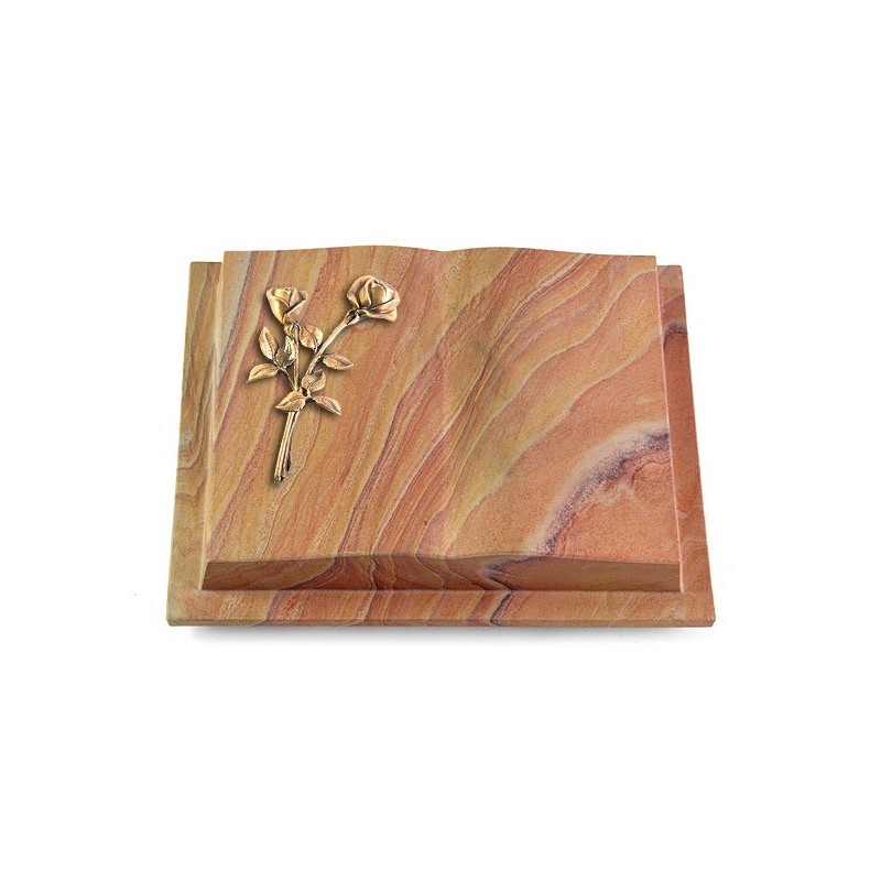 Grabbuch Livre Podest/Rainbow Rose 10 (Bronze)