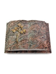 Grabbuch Livre Pagina/Paradiso Gingozweig 1 (Bronze) 50x40