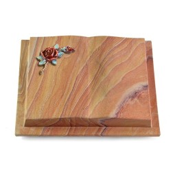 Grabbuch Livre Podest/Rainbow Rose 1 (Color)