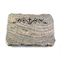 Grabplatte Juparana/Pure Kreuz 5