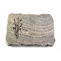 Grabplatte Juparana/Pure Kreuz 4