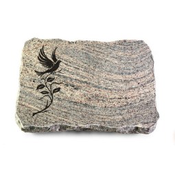 Grabplatte Juparana/Pure Taube 3