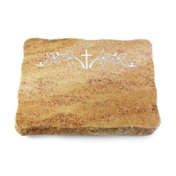 Grabplatte Kashmir/Pure Kreuz 5