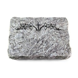 Grabplatte Marina Blue/Pure Kreuz 5