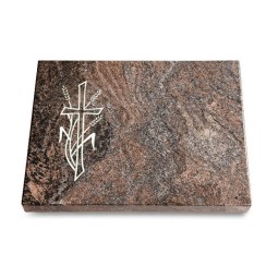 Grabtafel Paradiso Pure Kreuz 4