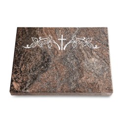 Grabtafel Paradiso Pure Kreuz 5