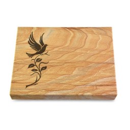 Grabtafel Rainbow Pure Taube 3