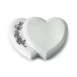 Grabkissen Amoureux/Omega Marmor Efeu (Alu)