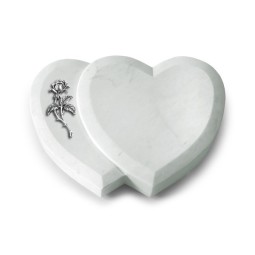 Grabkissen Amoureux/Omega Marmor Rose 2 (Alu)