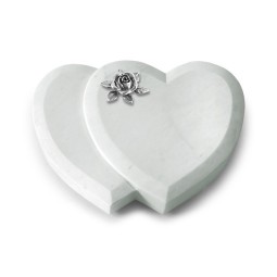 Grabkissen Amoureux/Omega Marmor Rose 4 (Alu)