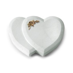 Grabkissen Amoureux/Omega Marmor Rose 1 (Bronze)