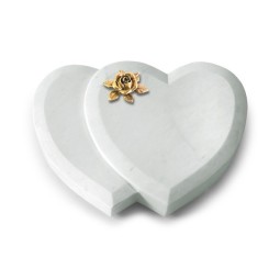 Grabkissen Amoureux/Omega Marmor Rose 4 (Bronze)