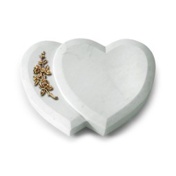 Grabkissen Amoureux/Omega Marmor Rose 5 (Bronze)