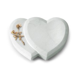 Grabkissen Amoureux/Omega Marmor Rose 10 (Bronze)