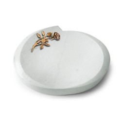 Grabkissen Baroque/Omega Marmor Rose 6 (Bronze)