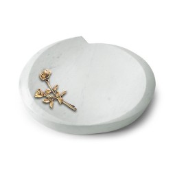 Grabkissen Baroque/Omega Marmor Rose 10 (Bronze)