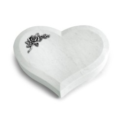 Grabkissen Coeur/Omega Marmor Rose 1 (Alu)