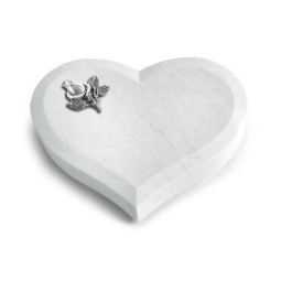 Grabkissen Coeur/Omega Marmor Rose 3 (Alu)