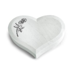 Grabkissen Coeur/Omega Marmor Rose 6 (Alu)