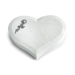 Grabkissen Coeur/Omega Marmor Rose 7 (Alu)