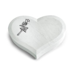 Grabkissen Coeur/Omega Marmor Rose 8 (Alu)