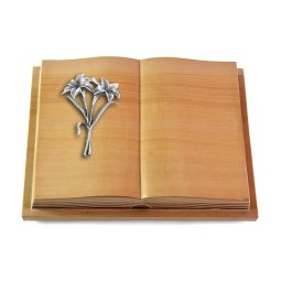 Grabbuch Livre Podest Folia/Woodland Lilie (Alu)