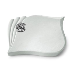 Grabkissen Eterna/Omega Marmor Baum 1 (Alu)