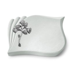 Grabkissen Eterna/Omega Marmor Gingozweig 1 (Alu)