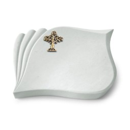 Grabkissen Eterna/Omega Marmor Baum 2 (Bronze)