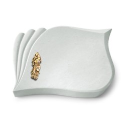 Grabkissen Eterna/Omega Marmor Maria (Bronze)