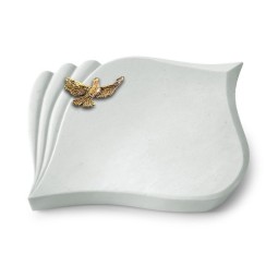 Grabkissen Eterna/Omega Marmor Taube (Bronze)