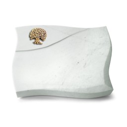 Grabkissen Firenze/Omega Marmor Baum 3 (Bronze)